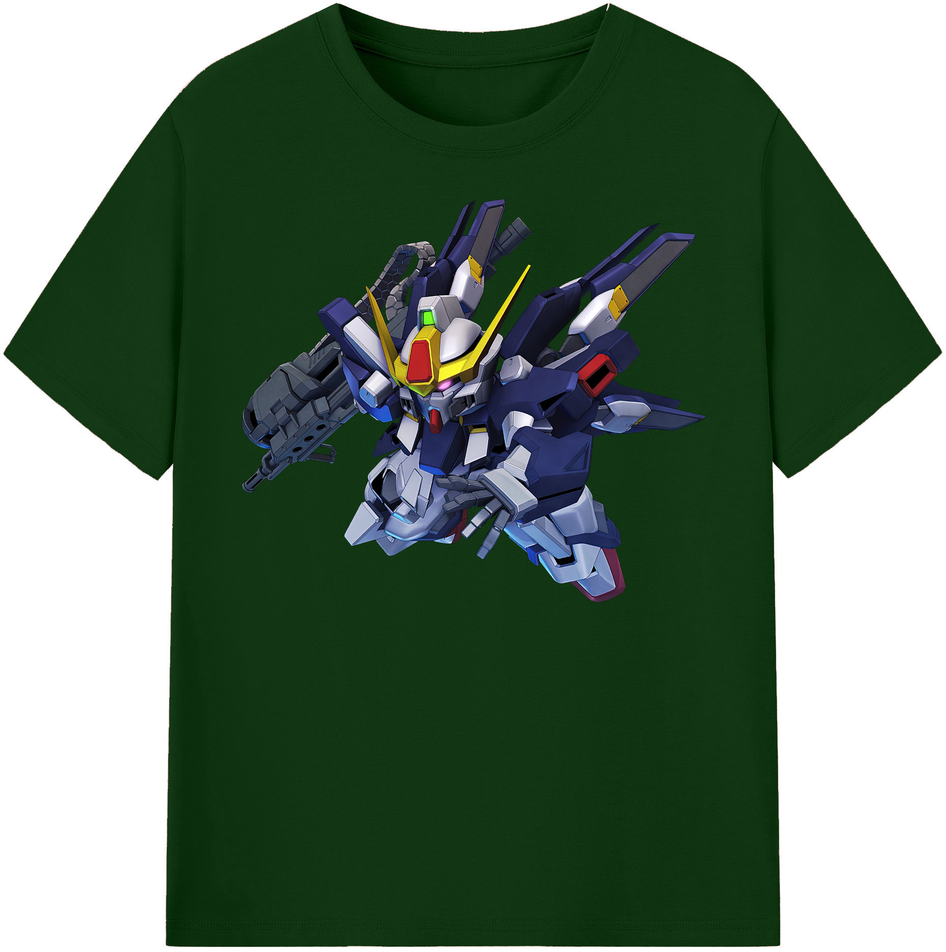 （画像用） 機動戦士ガンダム Mobile Suit Gundam 綿100％半袖Tシャツ（フロントプリント）